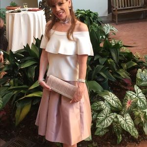 Off shoulder white blouse